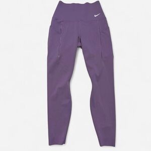 Nike Universa Dri-FIT High Rise Purple Leggings Women’s Small Athletic Yoga Gym